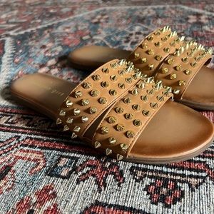 Madden Girl Farrin Studded Slide